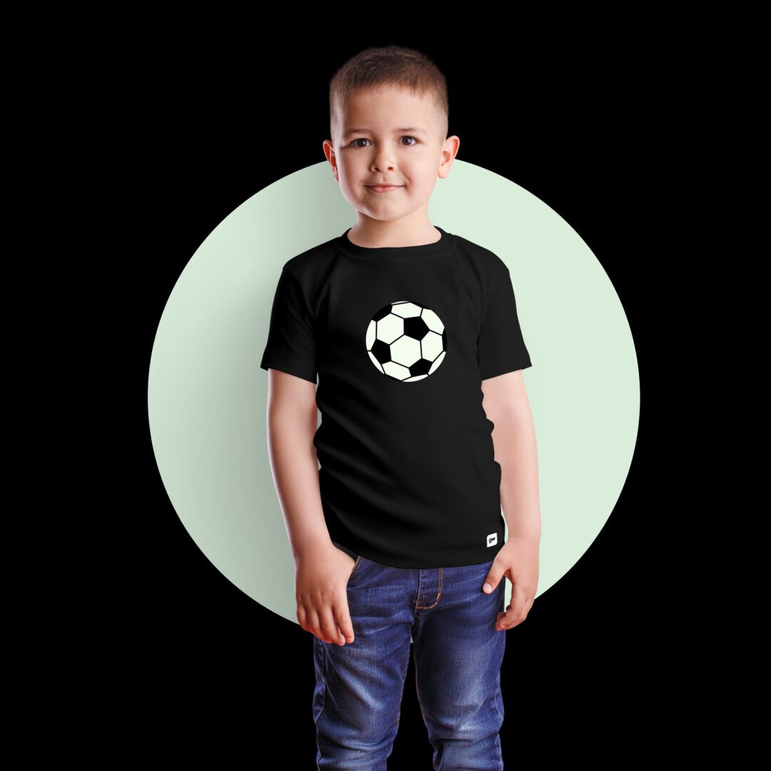 Glow in the Dark Tshirt Interactive Kids Glow in the Dark Tshirt Glow in the Dark Football Tshirt